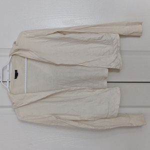 Cream Cotton Cardigan